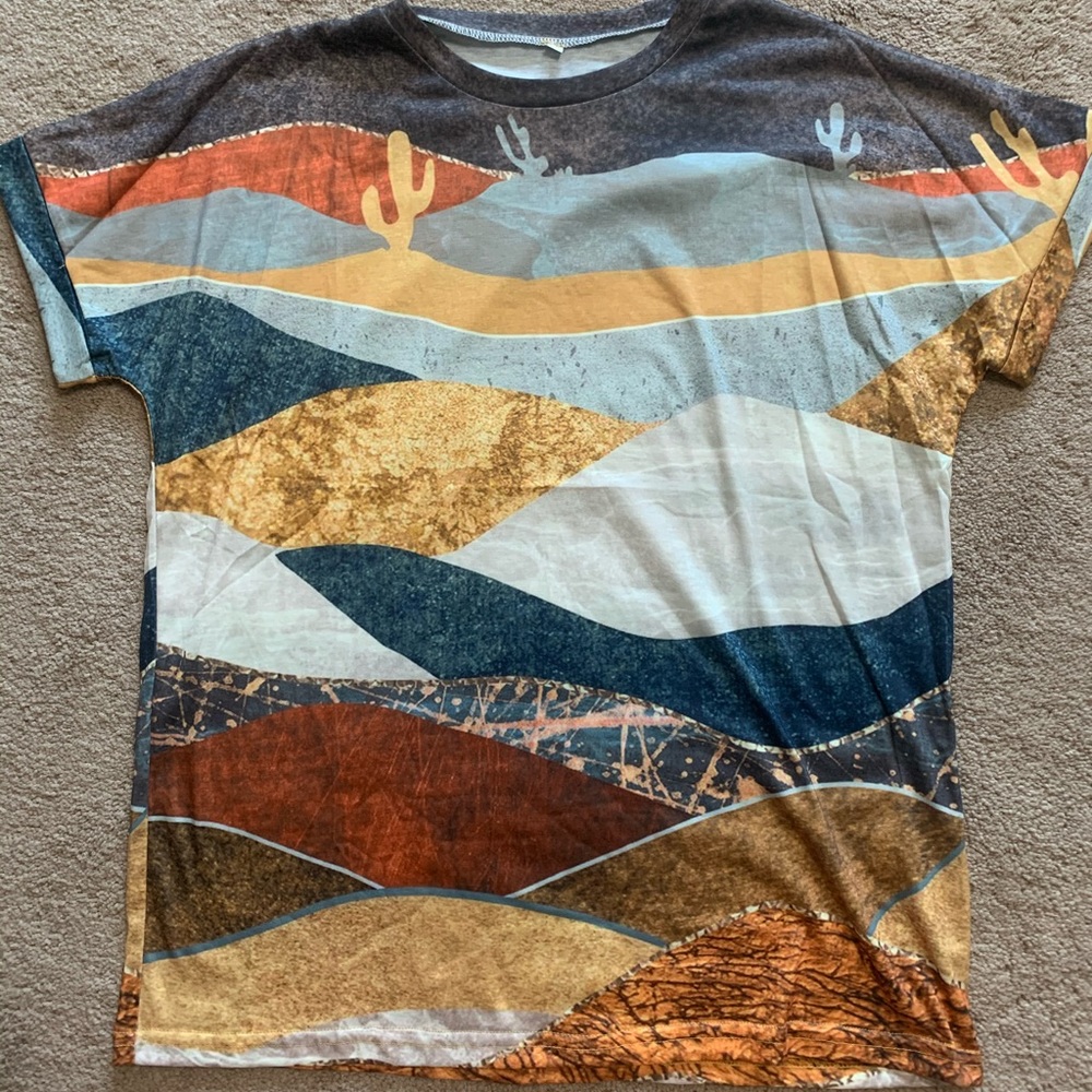 Machoyes outdoor pattern shirt